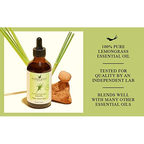 Handcraft Lemongrass Essential Oil - 100% Pure and Natural - Prem...