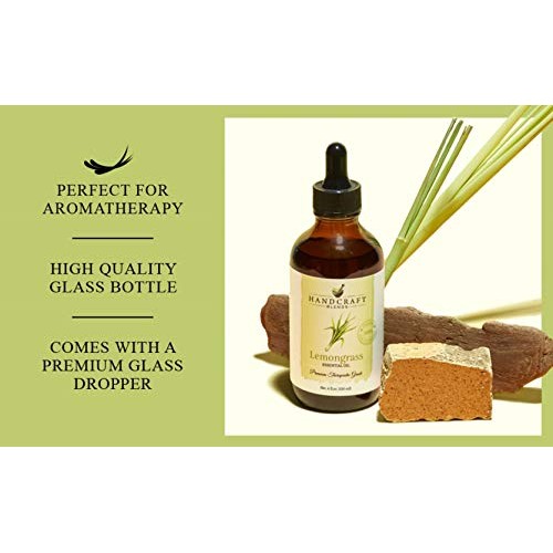 Handcraft Lemongrass Essential Oil - 100% Pure and Natural - Prem...
