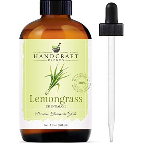 Handcraft Lemongrass Essential Oil - 100% Pure and Natural - Prem...