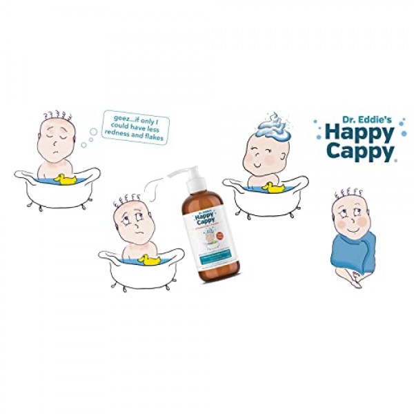 Dr. Eddie’s Happy Cappy Medicated Shampoo for Children, Treats Da...