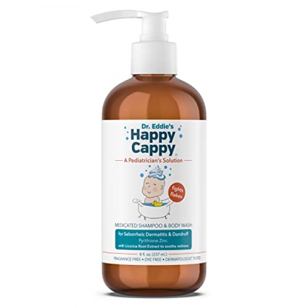 Dr. Eddie’s Happy Cappy Medicated Shampoo for Children, Treats Da...