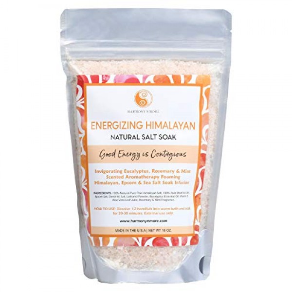 Best Himalayan Salt Mix - Best Bath Salt - Energize & Detox - The...