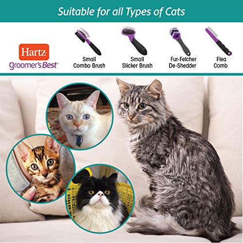 HARTZ, Groomers Best Small Slicker Brush for Cats and Small Dogs...