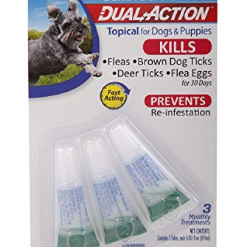 Hartz UltraGuard Dual Action Topical Flea & Tick Prevention for D...