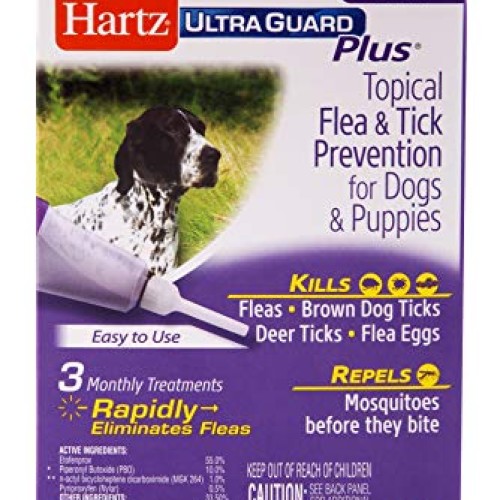 Hartz UltraGuard Plus Topical Flea & Tick Prevention for Dogs and...