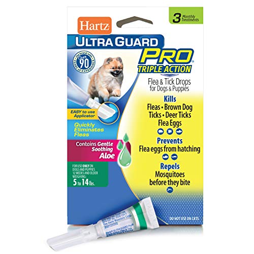 Hartz UltraGuard Pro Topical Flea & Tick Prevention for Dogs and ...