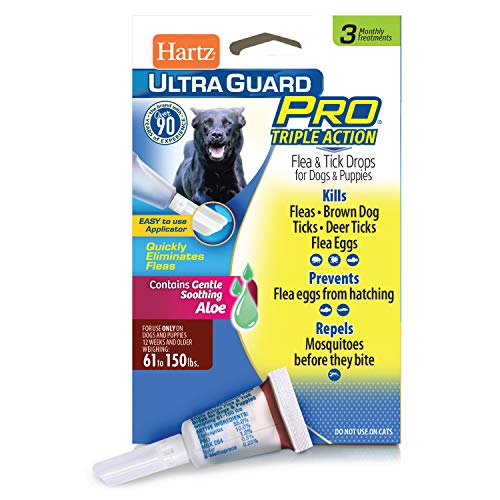 Hartz UltraGuard Pro Topical Flea & Tick Prevention for Dogs and ...