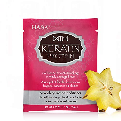 HASK Beauty KERATIN PROTEIN Smoothing Deep Conditioner Treatments...