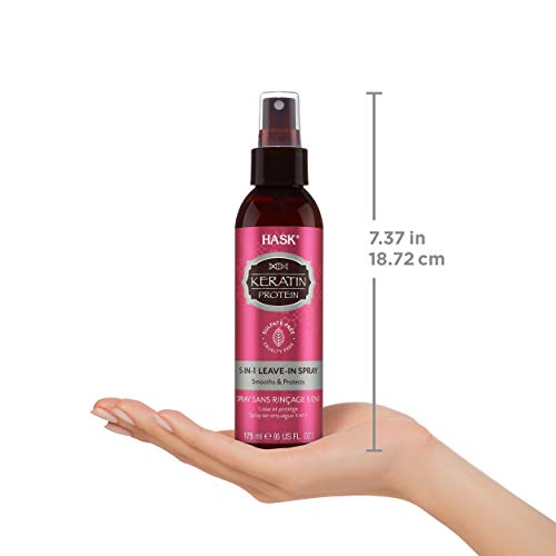 HASK KERATIN PROTEIN 5-in-1 Leave In Conditioner Spray for all ha...