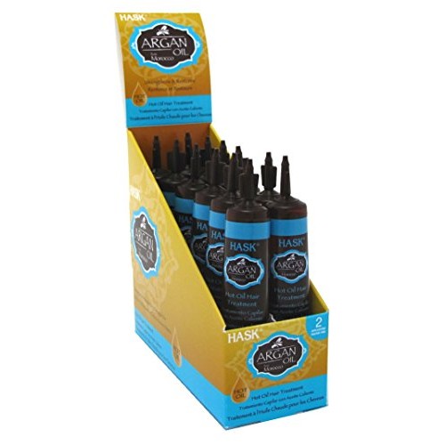Hask Tubes Argan Oil Hot Strengthens/Restores 12 Pieces