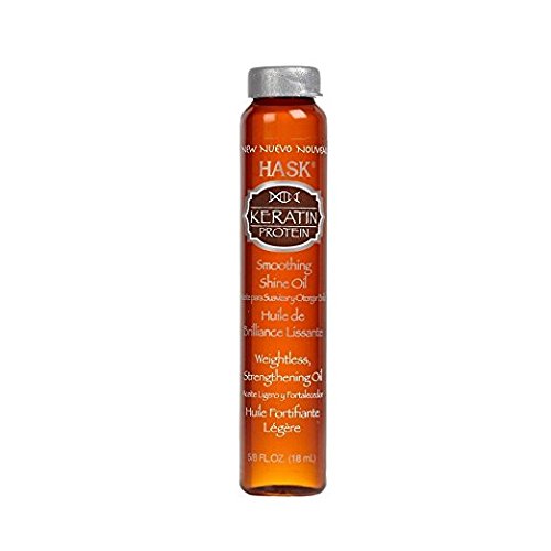 Hask Vials Keratin Protein Smoothing Shine Oil 12 Pieces