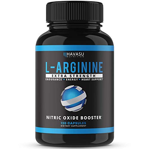 Havasu Nutrition L-Arginine Extra Strength Capsules - Nitric Oxid...