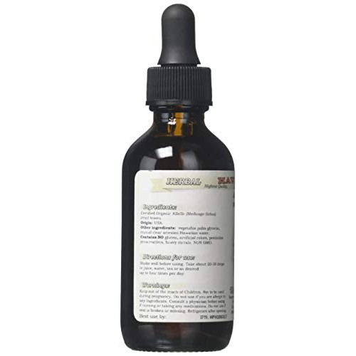 Alfalfa Alcohol-Free Liquid Extract, Alfalfa Medicago Sativa Sp...