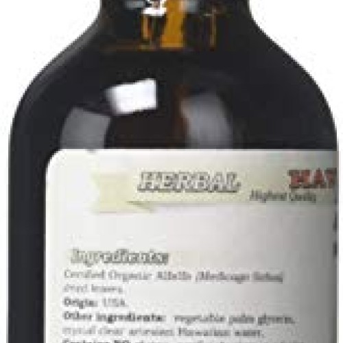 Alfalfa Alcohol-Free Liquid Extract, Alfalfa Medicago Sativa Sp...