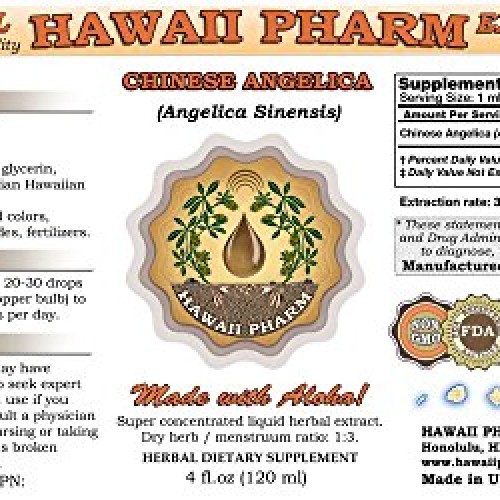 Chinese Angelica Liquid Extract, Organic Chinese Angelica Angeli...