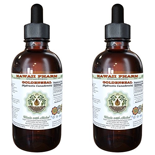 Goldenseal Alcohol-Free Liquid Extract, Organic Goldenseal Hydra...
