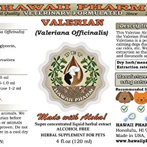 HawaiiPharm Valerian Valeriana Officinalis Organic Dried Root V...