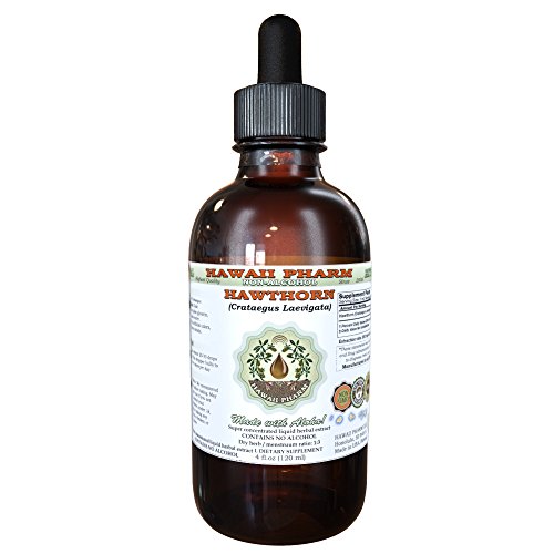 Hawthorn Alcohol-Free Liquid Extract, Hawthorn Crataegus Laeviga...