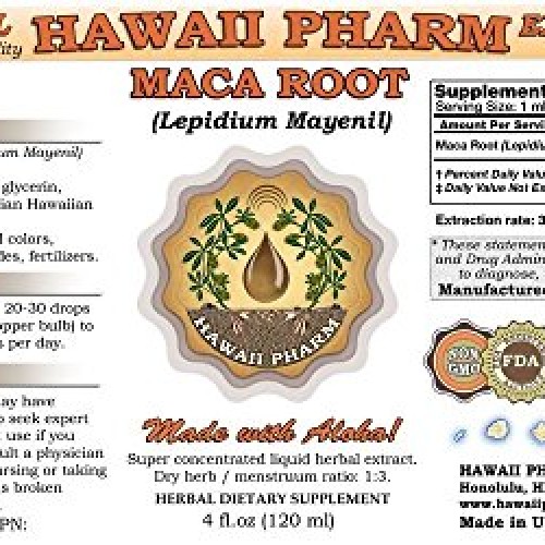 Maca Root Lepidium Meyenii Extract 4 oz