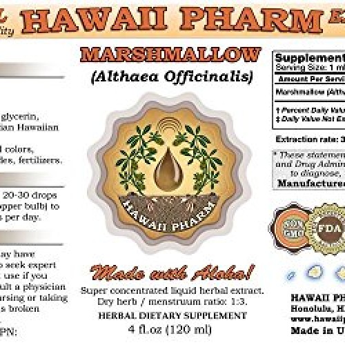 Marshmallow Althaea officinalis Liquid Extract 2 Oz