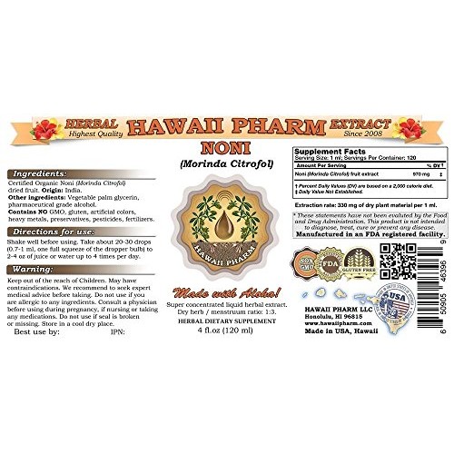Noni Liquid Extract Tincture 4 fl.oz 120ml
