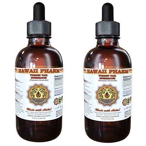 Turkey Tail Mushroom Tincture, Turkey Tail Mushroom Trametes Ver...