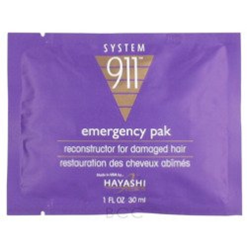 911 Emergency Pak reconstructor for Damaged Hair by Hayashi 1oz P...