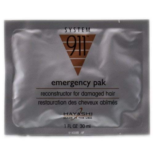 HAYASHI System 911 Emergency Pak Reconstructor for Damaged Hair 1oz