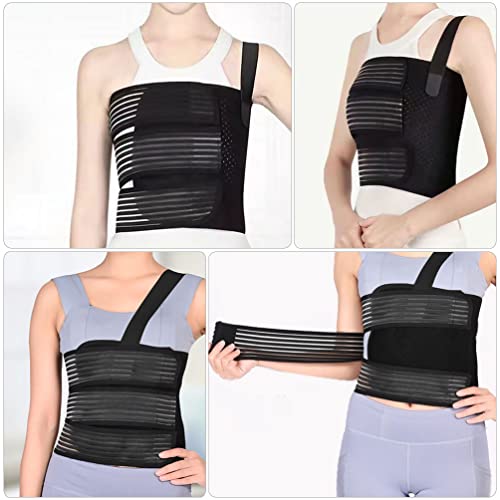 Healeved Fracture Fixation Belt Elastic Rib Brace Men Chest Bag A...