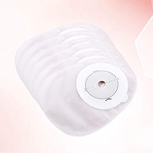 Healifty 10 Disposable Drainable Pouches Cut-to-Fit Ostomy Bags S...