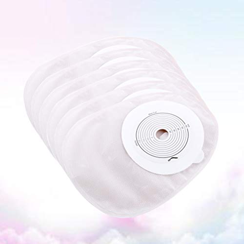 Healifty 10 Disposable Drainable Pouches Cut-to-Fit Ostomy Bags S...