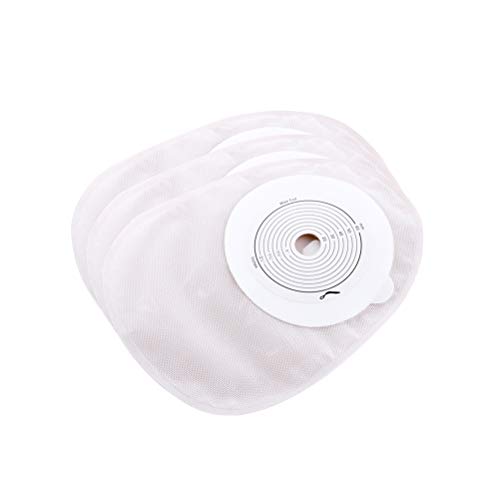 Healifty 10 Disposable Drainable Pouches Cut-to-Fit Ostomy Bags S...