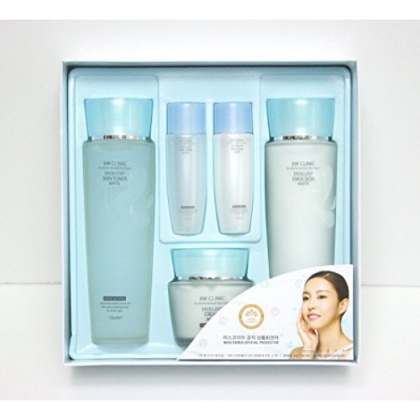 3wclinic Excellent White Skin Care 3set,whitening Functional,all ...