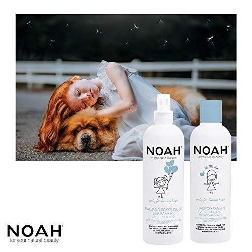 NOAH Kids Shampoo and Conditioner Detangler Spray for Kids - Non ...