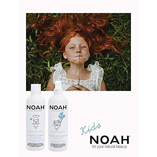 NOAH Kids Shampoo and Conditioner Detangler Spray for Kids - Non ...