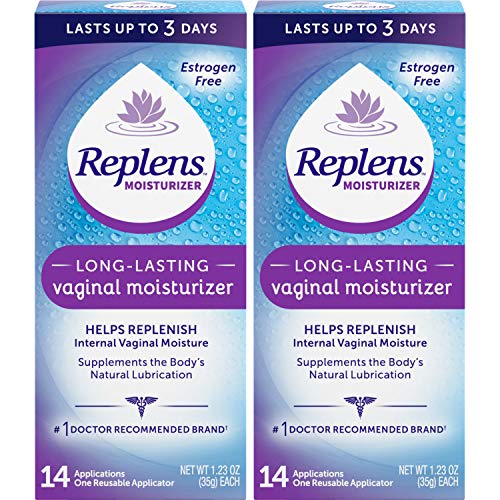 Replens Long-lasting Vaginal Moisturizer With Reusable Applicator...