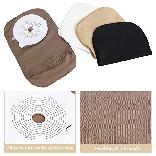Stretchy Colostomy Bag Cover Lightweight Ostomy Pouch Skin 4Pcs