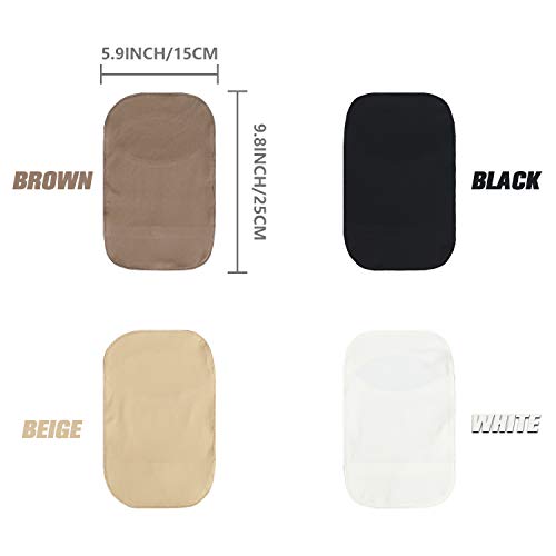 Stretchy Colostomy Bag Cover Lightweight Ostomy Pouch Skin 4Pcs