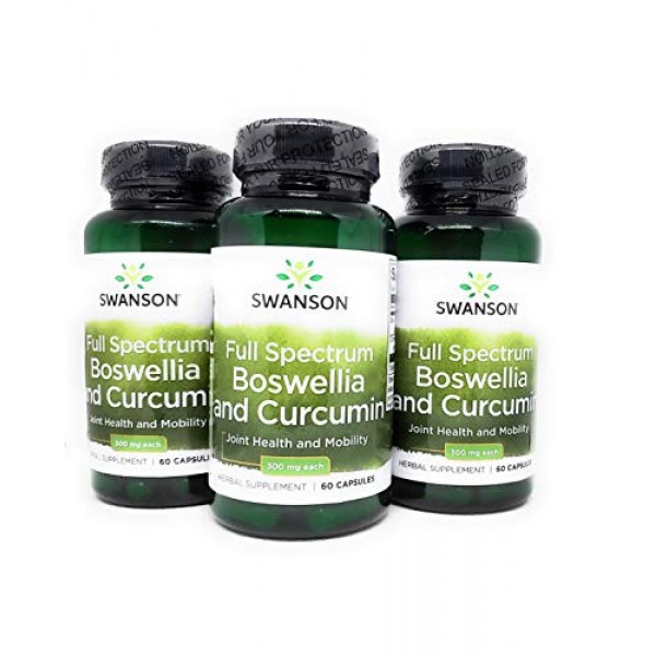 Swanson Full Spectrum Boswellia and Curcumin 60 Caps 3