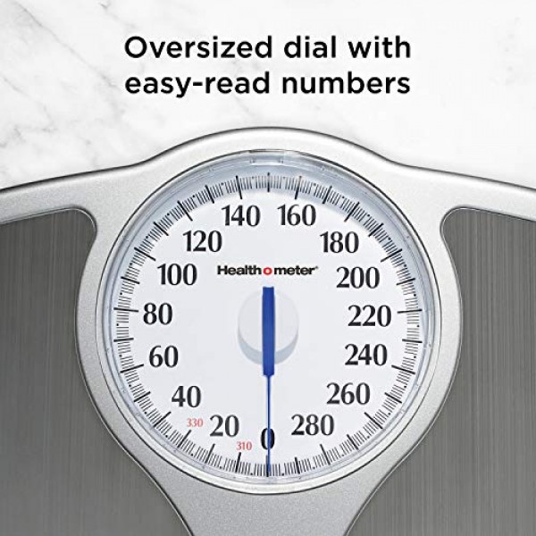 Health O Meter Oversized Dial Scale, Original version, Grey