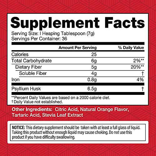 Health Plus Colon Cleanse - Natural Daily Fiber - No Artifical Fl...