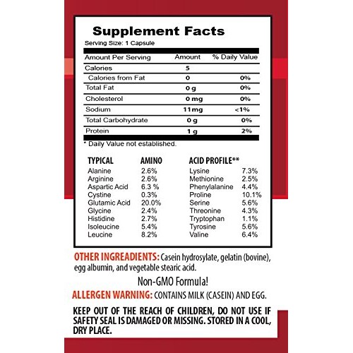 Bodybuilding Vitamins - Amino ACIDS 1000 mg - l-arginine l-lysine...