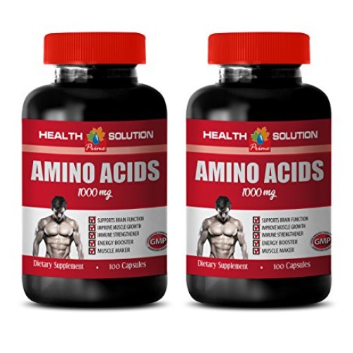 Bodybuilding Vitamins - Amino ACIDS 1000 mg - l-arginine l-lysine...