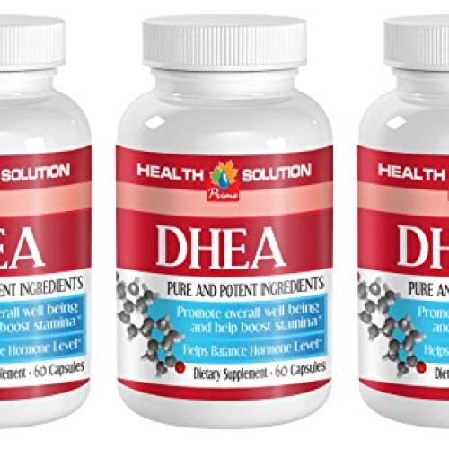 Dhea and Testosterone - DHEA 50 mg - Support Cognitive Function -...