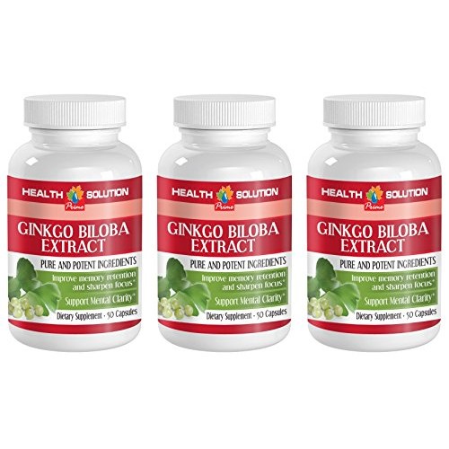 Ginkgo biloba standardized - GINKGO BILOBA 120mg - boost memory a...