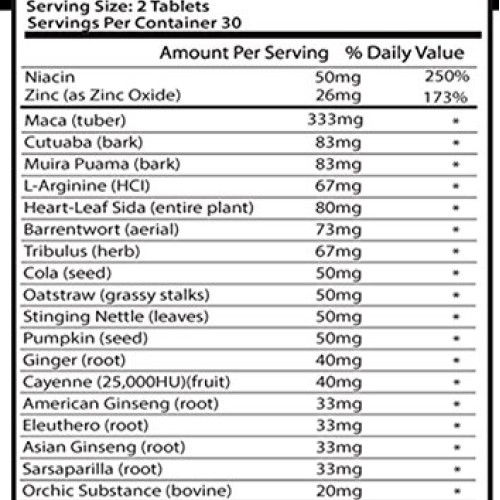 Muira puama root - MALE VIRILITY 1300MG - sexual desire support ...