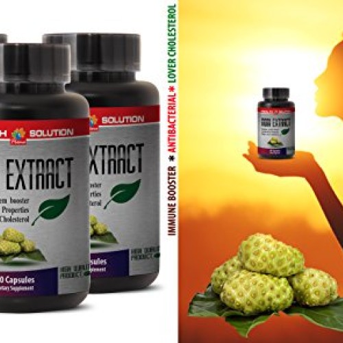 Pure noni Leaf Extract - NONI 8:1 Concentrate 500MG - Support The...