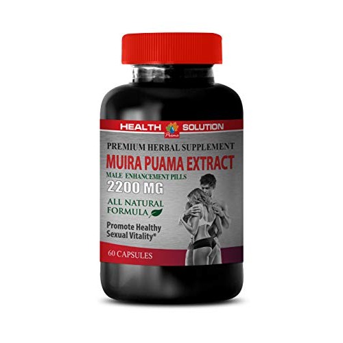 T Boost Herbs - Muira PUAMA Extract 2200 Mg - Male E...
