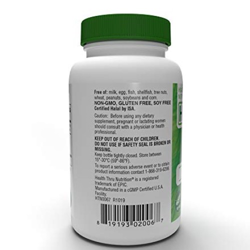 Black Seed Oil 500mg 2% Thymoquinone 10mg TQ per Serving 100 Co...
