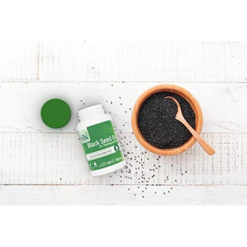 Black Seed Oil 500mg 2% Thymoquinone 10mg TQ per Serving 100 Co...
